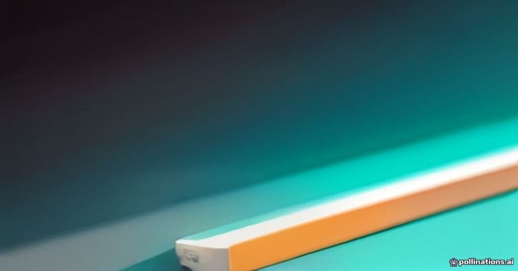 Cabo de rede azul conectado à porta Ethernet de um roteador preto com iluminação moderna em tons de ciano e laranja.